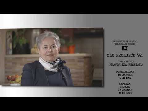 NAJAVA PETE EPIZODE SERIJALA 'ZLO PROLJEĆE '92' - PRAVDA IZA REŠETAKA