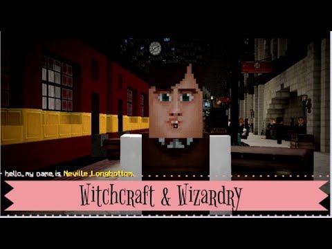 Bad Gamer Kat - Minecraft Witchcraft & Wizardry/EP 6/Searching for Neville's Toad Trevor at Hogwarts Station