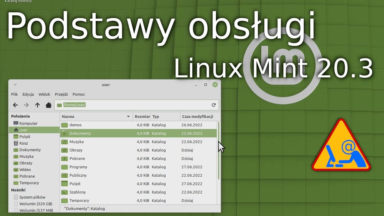 Podstawy obsługi Linux Mint 20.3