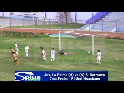 JUV. LA PALMA (4) vs (4) S. BARRANCO - 7ma Fecha - Fútbol Huachano 2014.