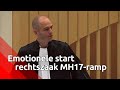 Een emotionele start van het MH17-proces met het oplezen van de namen van de 298 slachtoffers