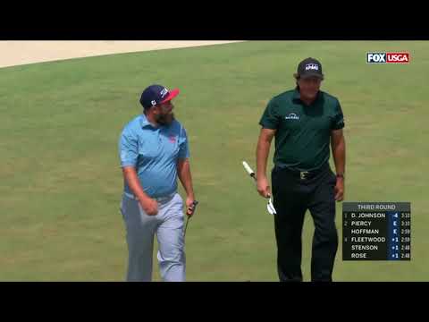 Phil Mickelson takes 2 stroke penalty - US Open 2018 Shinnecock Hills