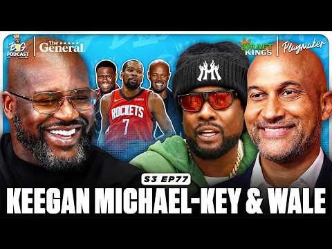 Shaq CALLS OUT Keegan Michael-Key, Hints At Peele Reunion & Wale Talks Rappers vs Hoopers