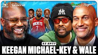 Shaq CALLS OUT Keegan Michael-Key, Hints At Peele Reunion & Wale Talks Rappers vs Hoopers