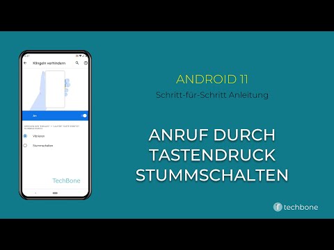 Anruf durch Tastendruck stummschalten [Android 11]