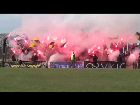 Karfofliska.pl: Wielkie Derby Powiatu, Victoria Kałuszyn - Mazovia Mińsk Maz - Oprawa gospodarzy