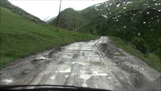 preview picture of video 'Wet Road to Ushguli'