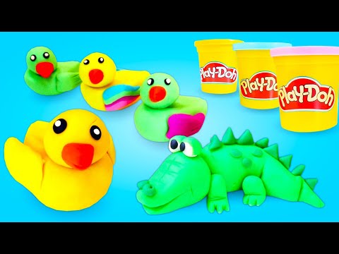 Tolle Knete Ideen für Kinder - 3 Kindervideos mit PlayDoh