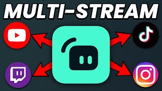How to Multi-Stream on Streamlabs for Free (Twitch, YouTube, TikTok)
