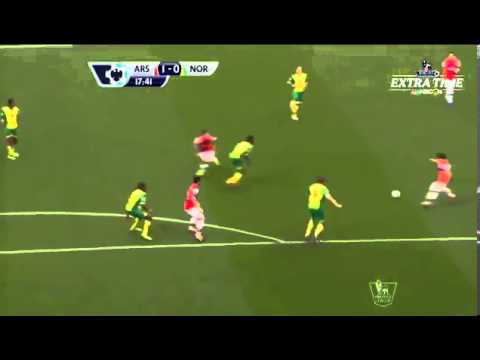 Meilleur But dans l'Histoire Arsenal Vs  Norwich City  Jack Wilshere's 19 /10/ 2013