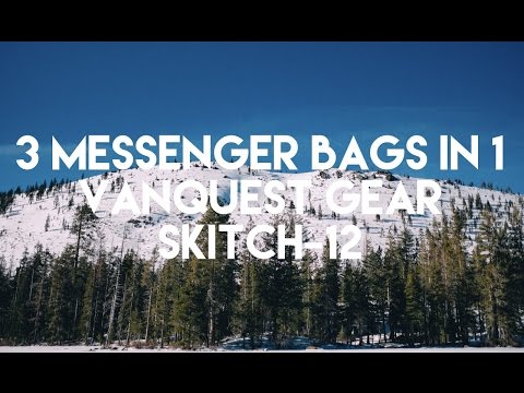 3 Size Messenger Bag In One: Vanquest Gear