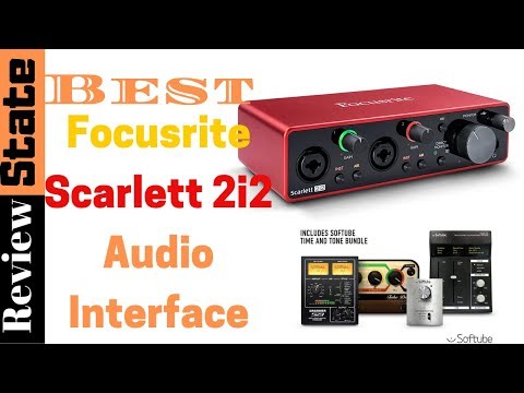 ✅Audio:Best Audio Interface Focusrite Scarlett 2i2 (3rd Gen) -You Can Buy on Amazon [Focusrite]