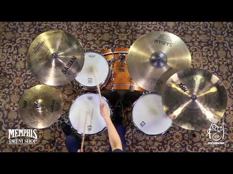 Used Sabian 17" HH Thin Crash Cymbal 1205g (U11706-1101318M)