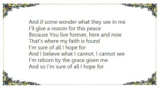 Christine Dente - Sure of All I Hope For Lyrics