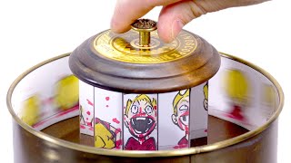 Animating HORRIFYING things on a Zoetrope...