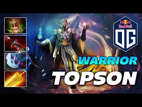 Topson Invoker Warrior Build | Dota 2 Pro Gameplay