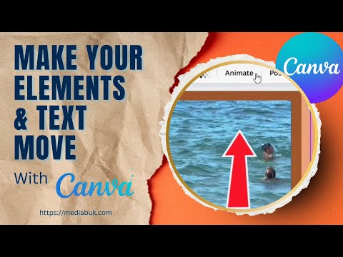 Animate Your Text and Elements in Canva video thumbnail