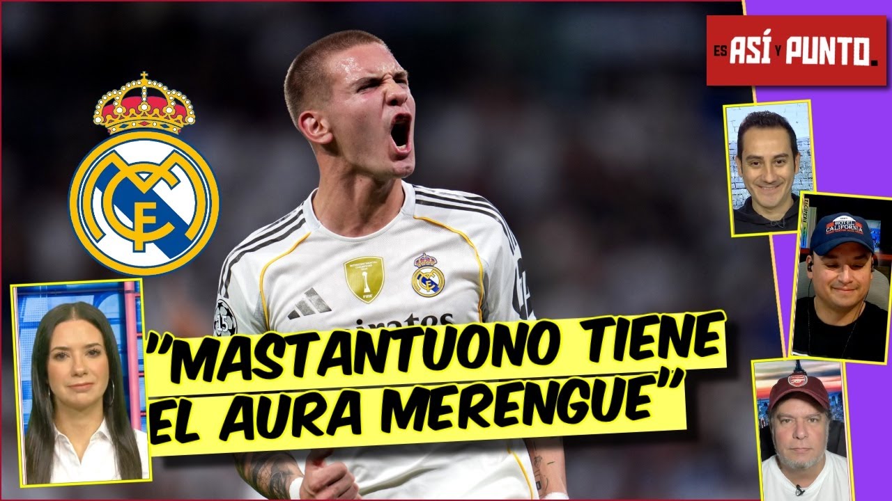 MASTANTUONO debe APRENDER de VINiCiUS y esperar SU MOMENTO | Es Así y Punto