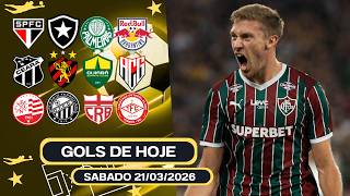⚽️TODOS OS GOLS DESTE SABADO 21/03/2026 BRASILEIRÃO A E B, GOLS DE HOJE, GOLS DA RODADA(COMPLETO)