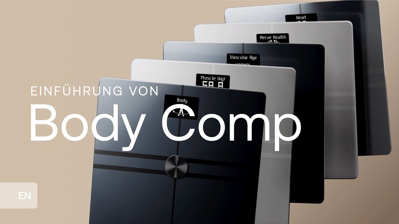 Withings Körperanalysewaage Body Comp Weiss