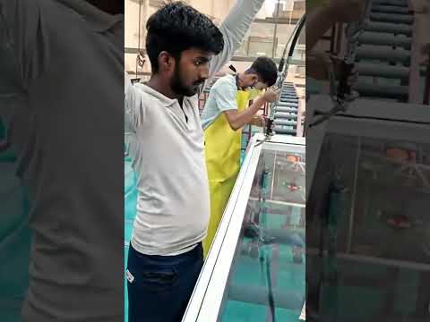 Sejal intelligent Facade company sliding window glazing machine pinal #mumbai