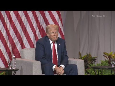 Moderator asks Trump to explain what 'Black jobs' means after he mentions term  at NABJ conference