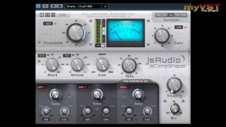 Video thumbnail for jsCompShaper - Free VST - myVST Demo by myVST