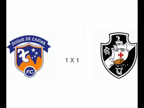 DUQUE DE CAXIAS 1 X 3 VASCO TAÇA GUANABARA 2012