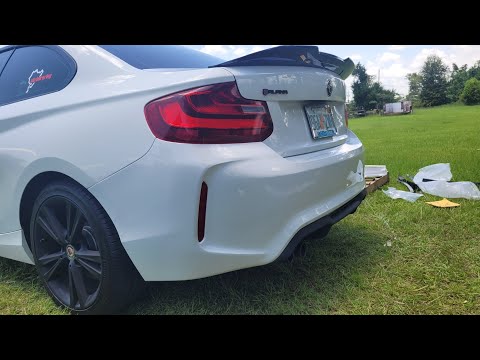 How to install a M2 rear bumper conversion into your 228 or 235 BMW 2 series.