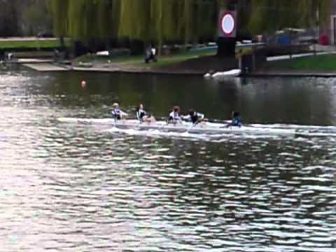ASRA - WJ14 4x+ winning @ Gent Regatta 2012