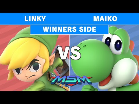 MSM 206 - Linky (Toon Link) Vs MZT | Maiko (Yoshi) Winners Pools - Smash Ultimate