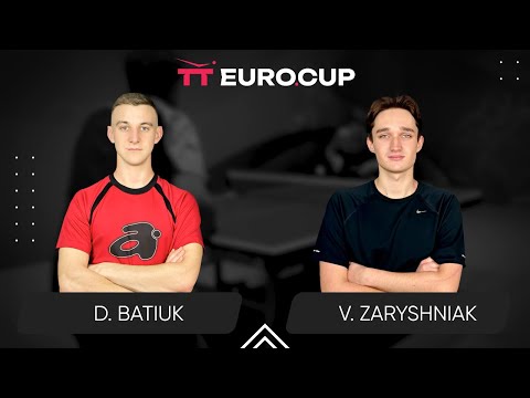 09:30 Dmytro Batiuk - Vadym Zaryshniak 01.10.2024 TT Euro.Cup Ukraine Master. TABLE 3