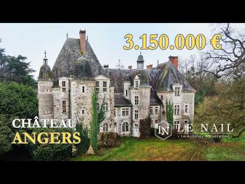 A VENDRE / FOR SALE: Exceptionnel château Renaissance classé Monument Historique et 33 ha en Anjou