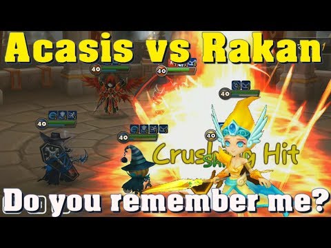 Summoners War - Acasis vs Rakan!!! (Post Balance Patch 3.7.7)