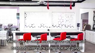 DECOR NAIL SALON WITH CNC