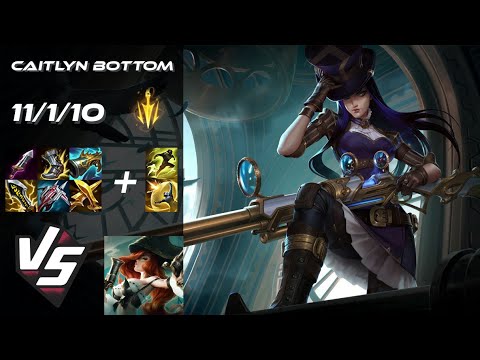 BOTTOM Caitlyn vs Miss Fortune - EU Challenger Patch 25.S2.1