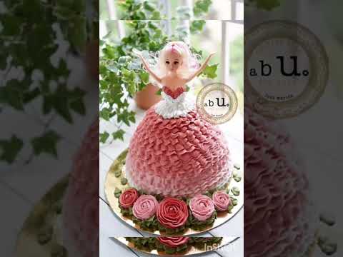 Beautiful Barbie 🤩 Doll Shape Celebration 💐 🎂🎂