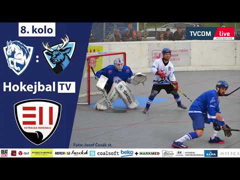 Highlights 8. kola Extraligy hokejbalu - HBC Pardubice - SK Hokejbal Letohradu 15.10. 2021|