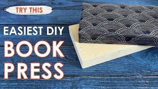 No book press? Try this DIY instead!