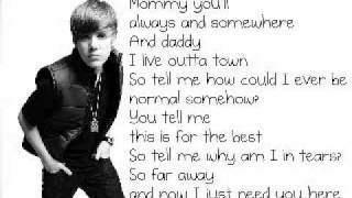 Down To Erath - Justin Bieber Acoustic Lyrics