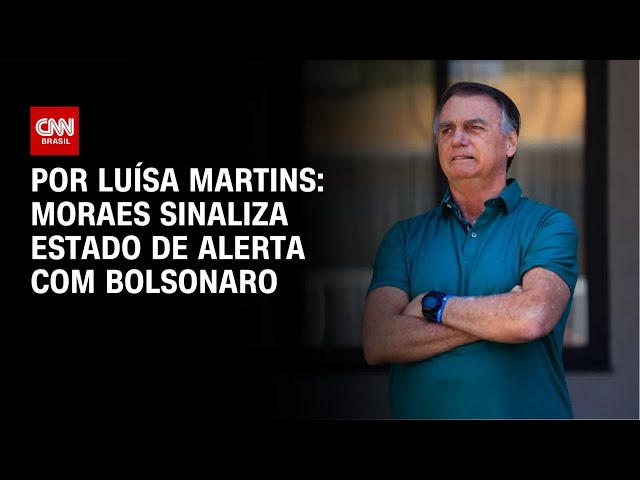 Análise: Moraes sinaliza estado de alerta com Bolsonaro | CNN NOVO DIA