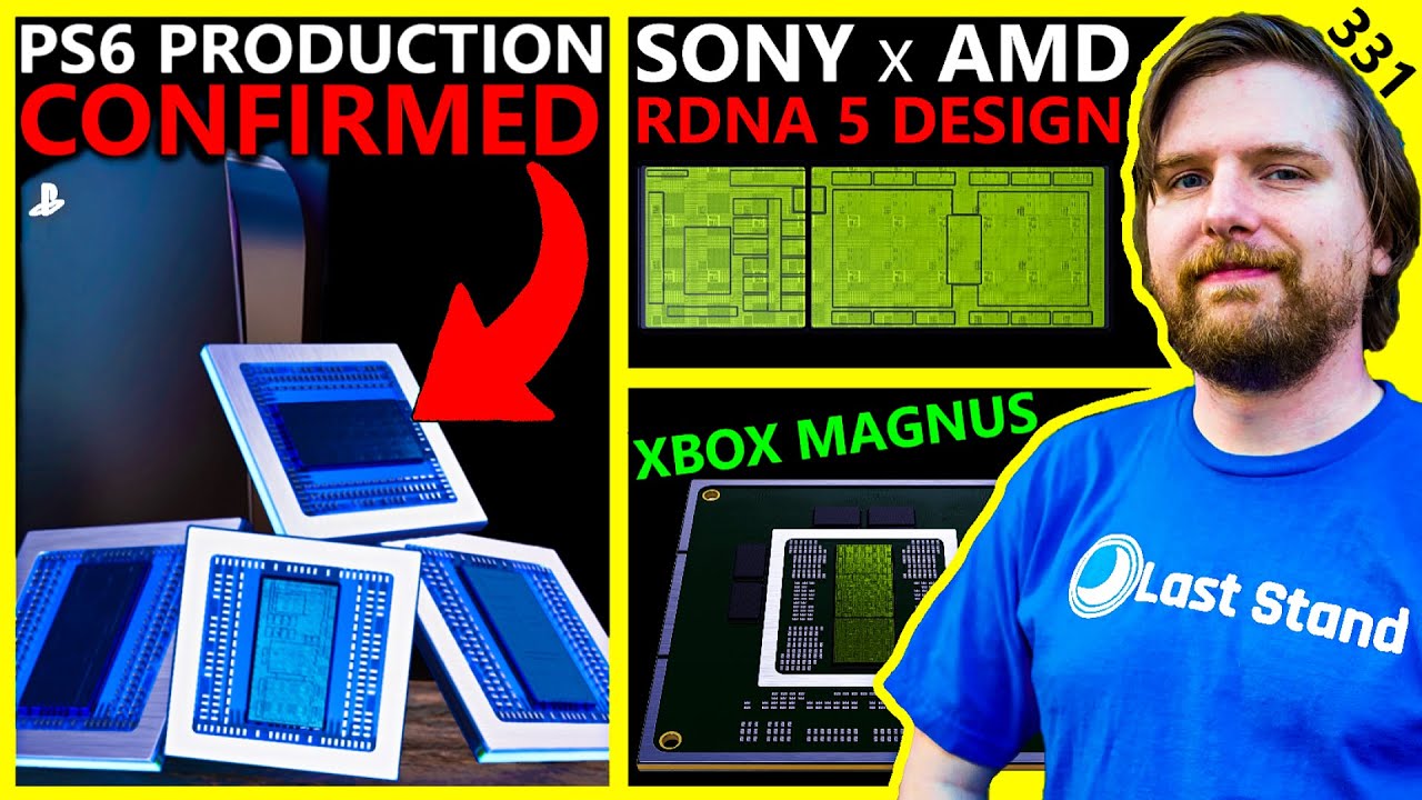 PS6 Production Confirmed, Sony + AMD RDNA 5 Design, XBOX Magnus | Dustin Furman | Broken Silicon 331 - YouTube