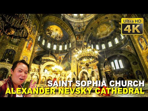 Best of Sofia (4K) - Cathedral Saint Aleksandar Nevski, Tomb of Unknown Solider, Saint Sophia Church