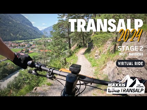 🏔️ Maxxis Bike Transalp Challenge 2024 – Stage 2 | Imst - Nauders | VIRTUAL RIDE | Indoor Cycling