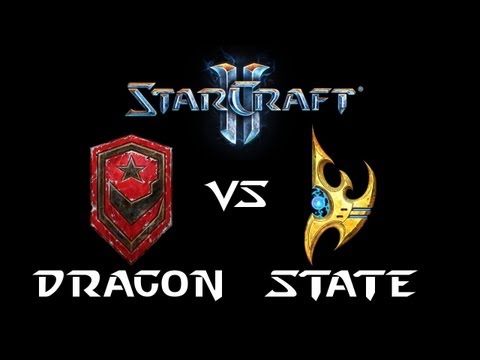 StarCraft 2 - Dragon [T] vs State [P] (Commentary)