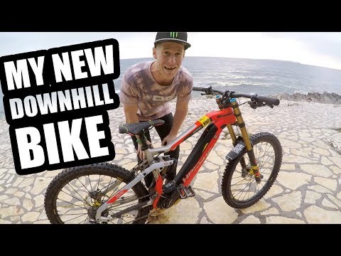MY NEW DOWNHILL BIKE IS INSANE!