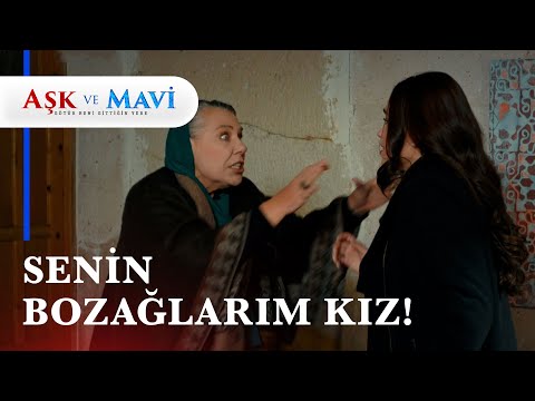 Refika Gülizar'ın gerçek yüzünü görünce SALDIRDI! - Aşk ve Mavi 9. Bölüm