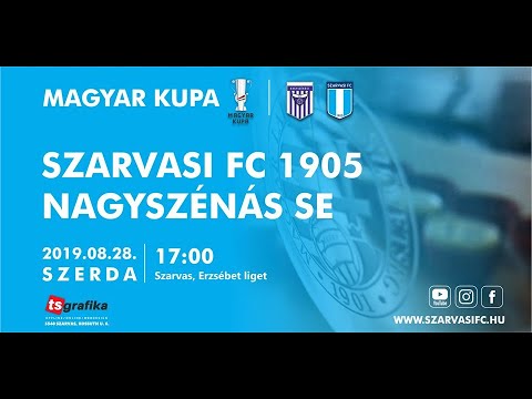 Szarvasi FC 1905 - Nagyszénás SE: 6-1 (2019.08.28.)