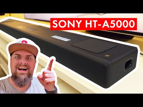 TEST: SONY HT-A5000 Dolby Atmos Soundbar + Subwoofer + Rear-Lautsprecher (SA-SW5 / SA-RS5)