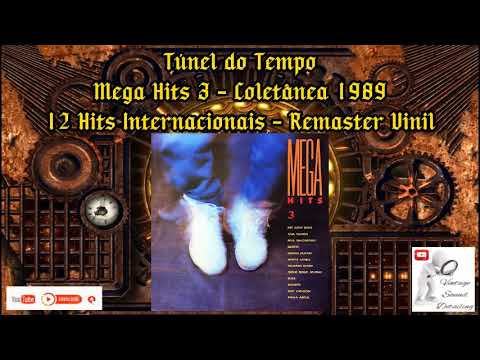 Mega Hits 3 - Coletânea 1989 - 12 Hits Internacionais - Remaster Vinil.